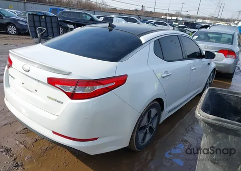2013 Kia Optima Hybrid Ex z USA, uszkodzony, nr VIN KNAGM4AD0D5042766